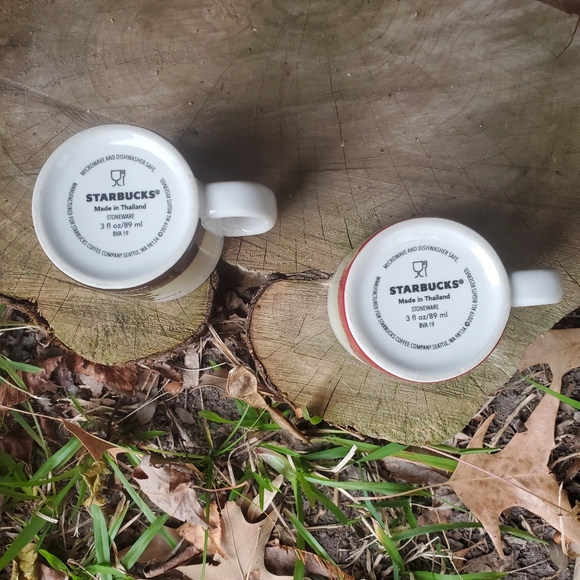 2019 Starbucks Thailand and Bangkok 3 oz Demitasse Mug Set - Picture 4 of 4
